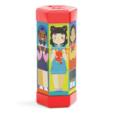 Pöörlev pusle lapsed ja töökohad Tubo Mix and Match