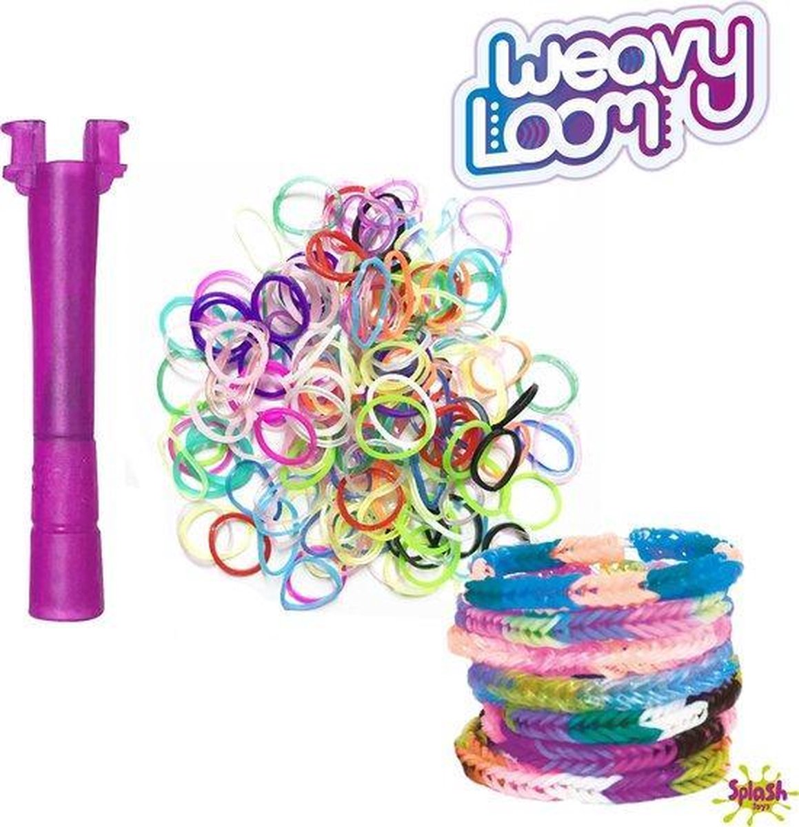 Loom bands käevõrude komplekt