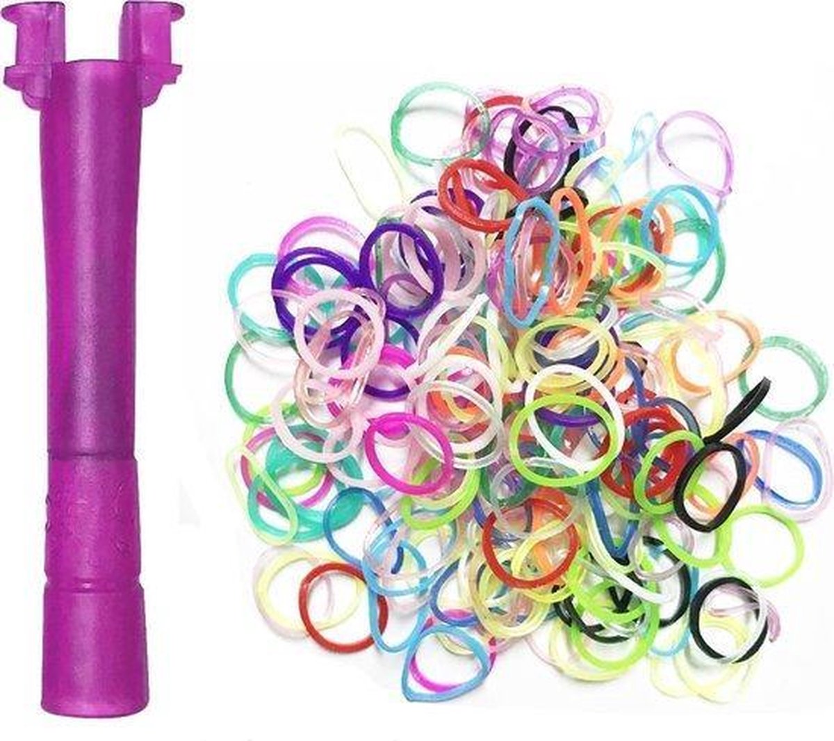 Loom bands käevõrude komplekt