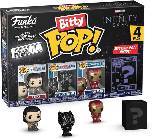 Komplekt Mini vinüülfiguurid Funko Bitty POP! Marvel Loki 4tk