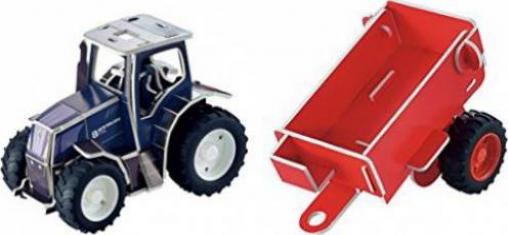 3D pusle "New Holland T7.315 traktor ja haagis"