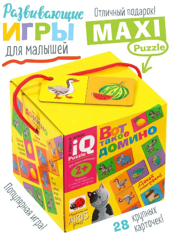IQ Pusle Arendav mäng "Doomino" 2+ Vene keeles