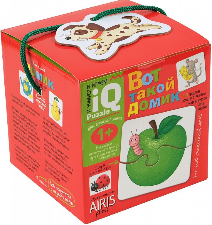 IQ Pusle Arendav mäng "Maja" 1+ Vene keeles