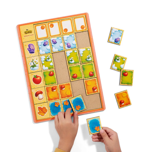 Puidust pusle sorteerimäng - Ruumiline orienteerumine