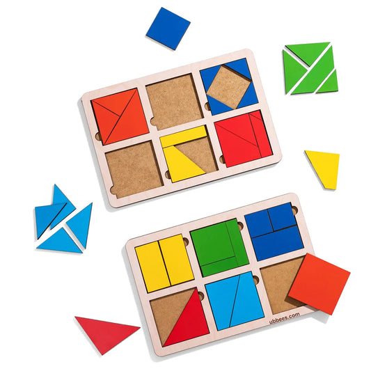 Puidust pusle "Nikitiini ruudud“ – 1. tase