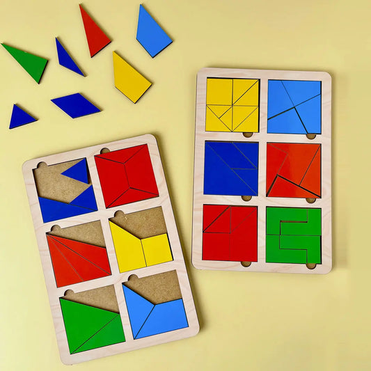 Puidust pusle "Nikitiini ruudud“ – 2. tase