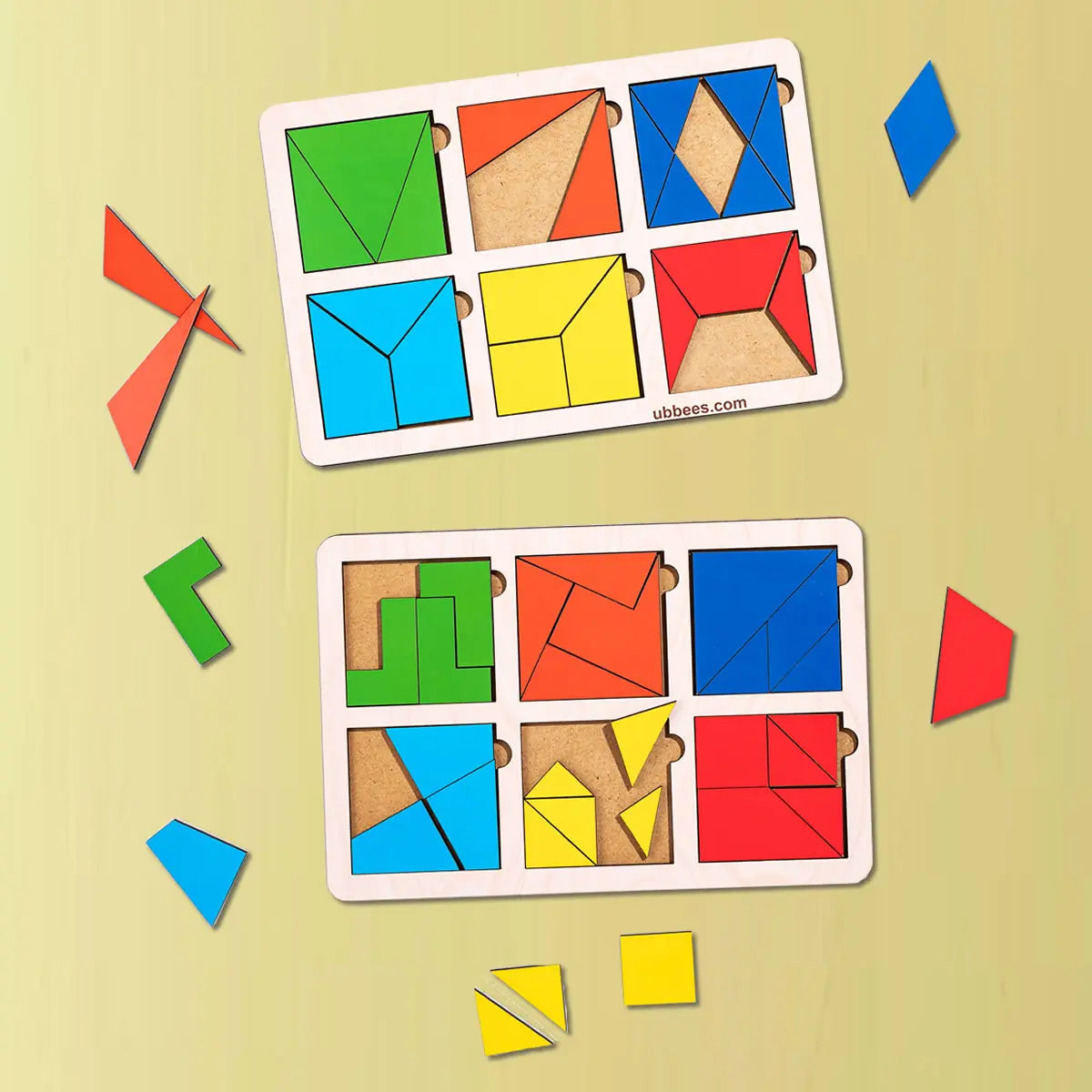 Puidust pusle "Nikitiini ruudud“ – 2. tase