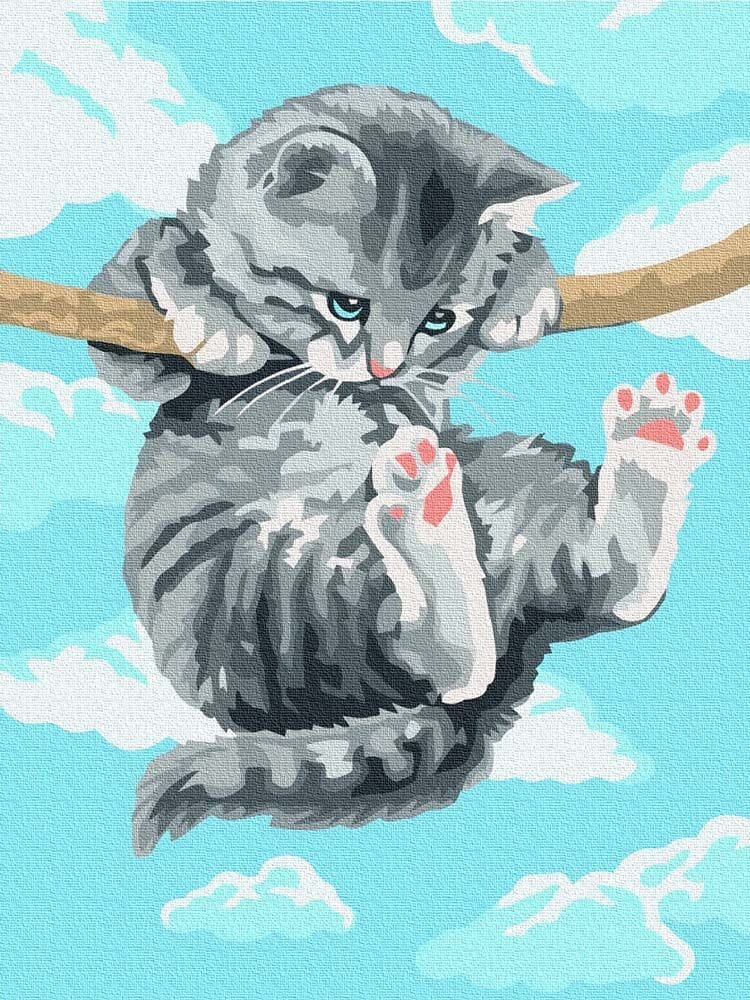 Картина по номерам - Котенок 30x40