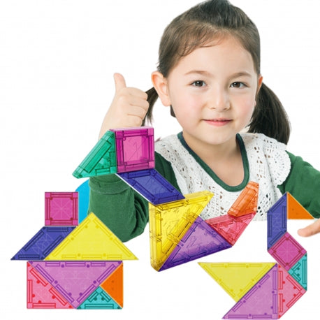 Lauamäng Tangram magnetklotsid