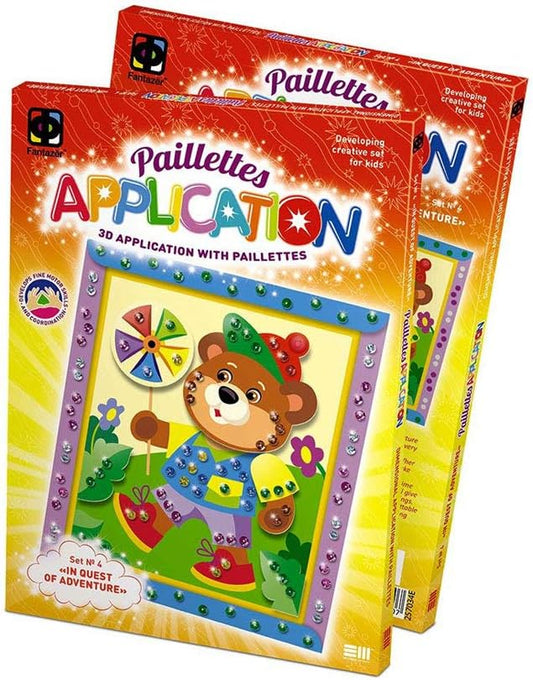 KÀsitöö komplekt - Litritega Aplikatsioon "Karu"