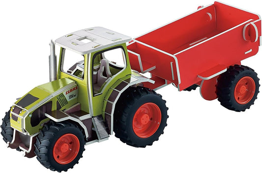 3D pusle "Claas Axion 950 traktor ja haagis"