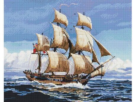 Алмазный космический корабль 40x50.