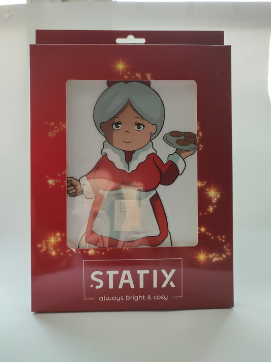 LED Aknakleebis â Mrs Claus