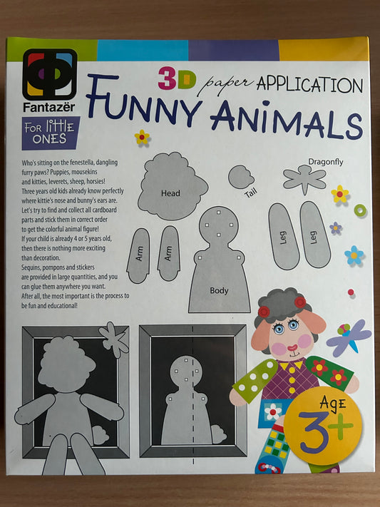 KÀsitöö komplekt - Paberi Aplikatsioon "Lammas"