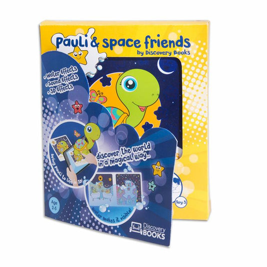 Pauli & SÔbrad Interaktiivne Lasteraamat Vanni jaoks - Kosmos