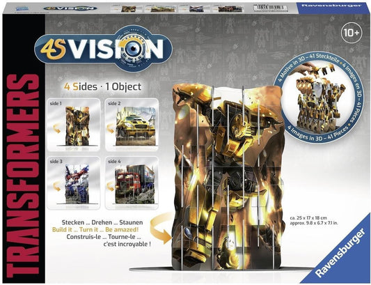 4S Vision "Transformers" – 3D-efektiga pusle
