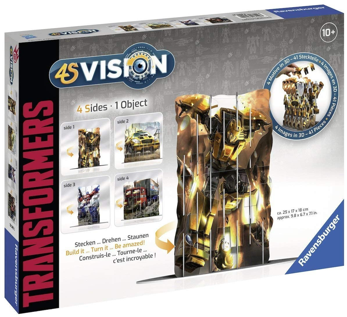 4S Vision "Transformers" – 3D-efektiga pusle
