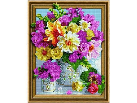 5D Алмазная мозаика - Цветы 40x50