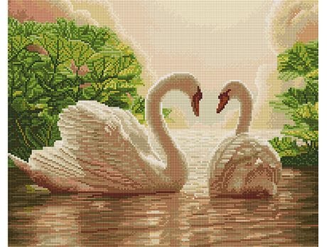 Teemantmosaiik - Luiged 40x50