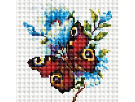 Teemantmosaiik - Liblikas 20x20