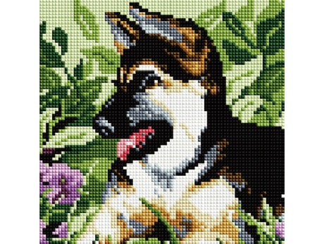 Teemantmosaiik - Saksa lambakoer 20x20
