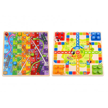Lauamäng pusle - Kaks ühes Ludo