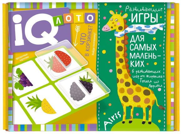 Arendav mäng IQ Loto "Mis on korvis? Leia õige paar" 2+ Vene keeles