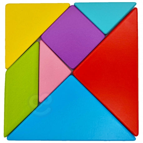 Arendav Mäng Puidust - Tangram Väike