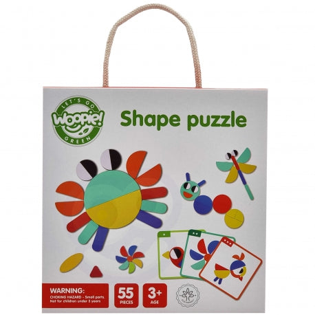 Puidust Arendav Pusle - Montessori Kujundid