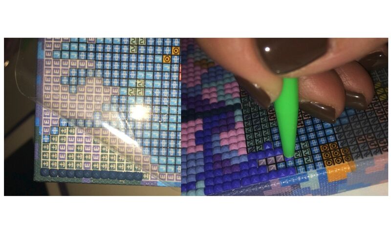 5D Teemantmosaiik - Luik 40x50