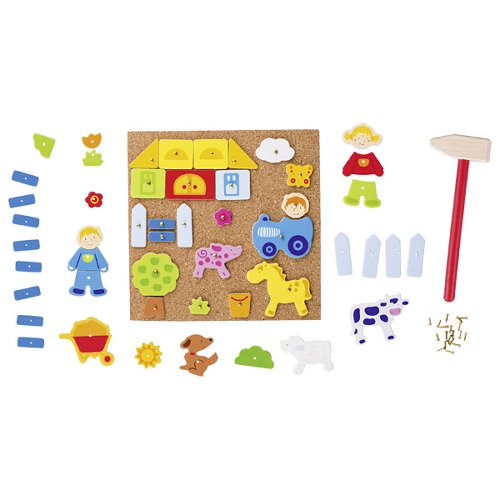 Goki kÀsitöökomplekt Talu Haamri ja naeltega