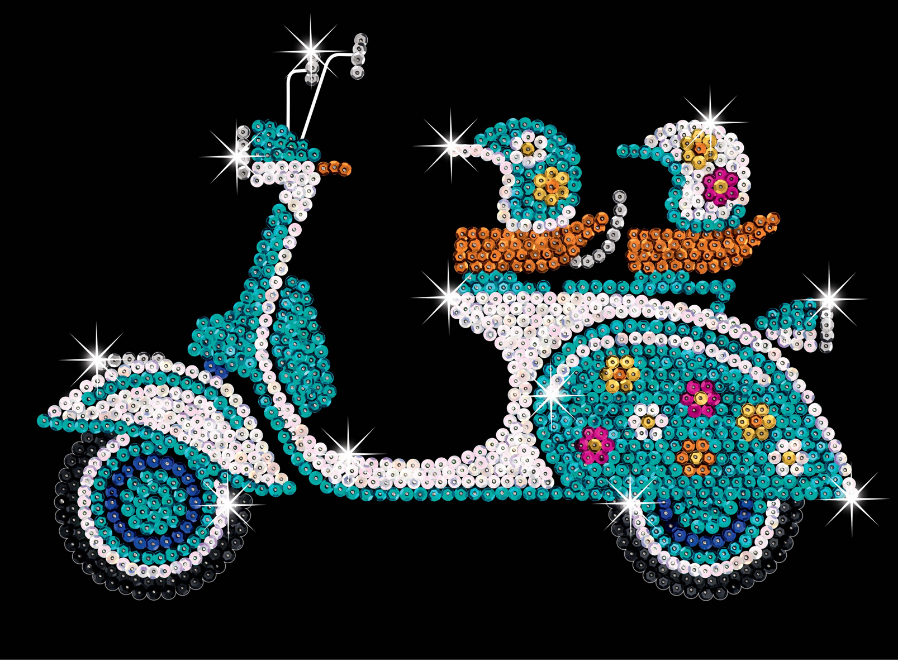 Litritest mosaiik - Skuuter