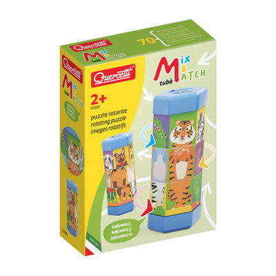 Pöörlev pusle Loomad Tubo Mix and Match