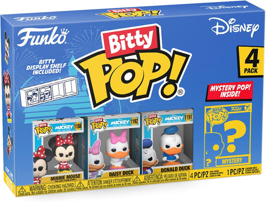 Komplekt  Mini vinüülfiguurid Funko Bitty POP! Disney Mikkie 4tk