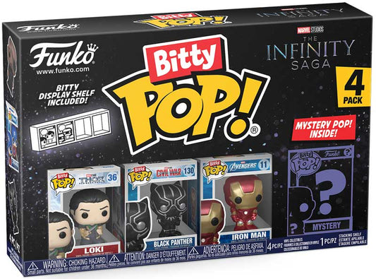 Komplekt  Mini vinüülfiguurid Funko Bitty POP! Marvel Loki 4tk