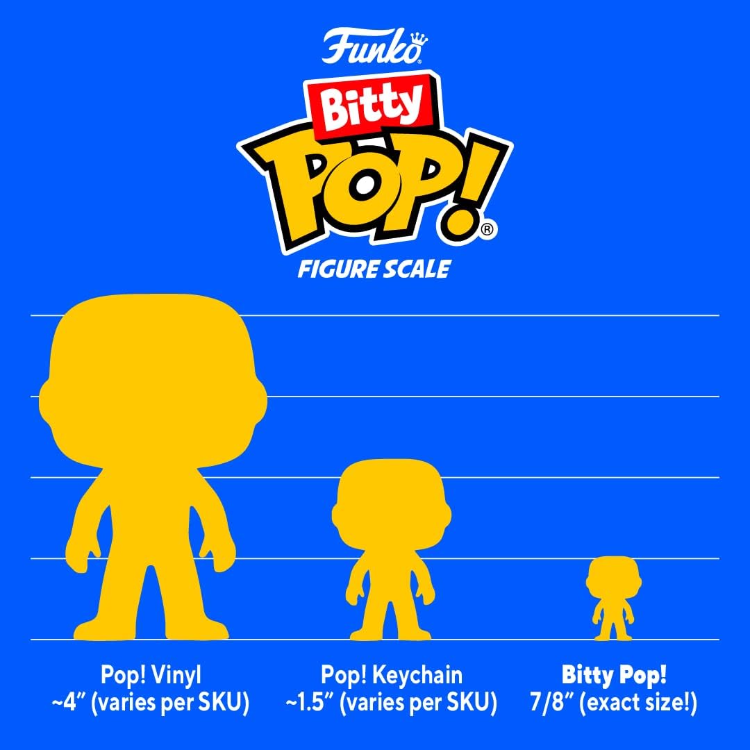 Komplekt Mini vinüülfiguurid Funko Bitty POP! Star Wars Luke  4tk