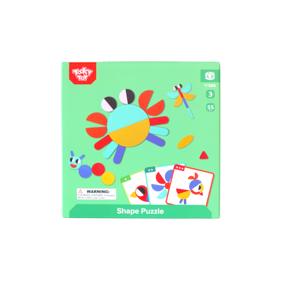 Головоломка Монтессори 55 элементов