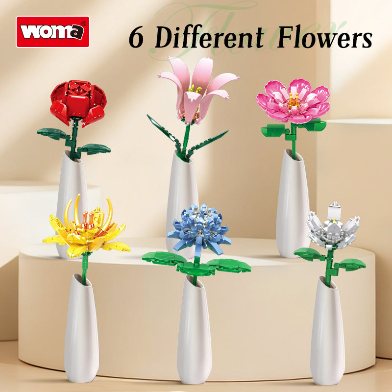 Lille loomise ehitusmäng komplekt - 6 varianti