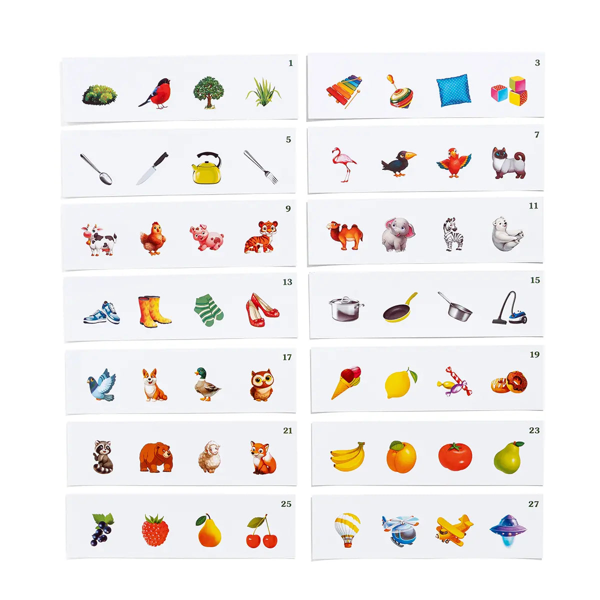 Laste arendav mäng "Neljas liigne“