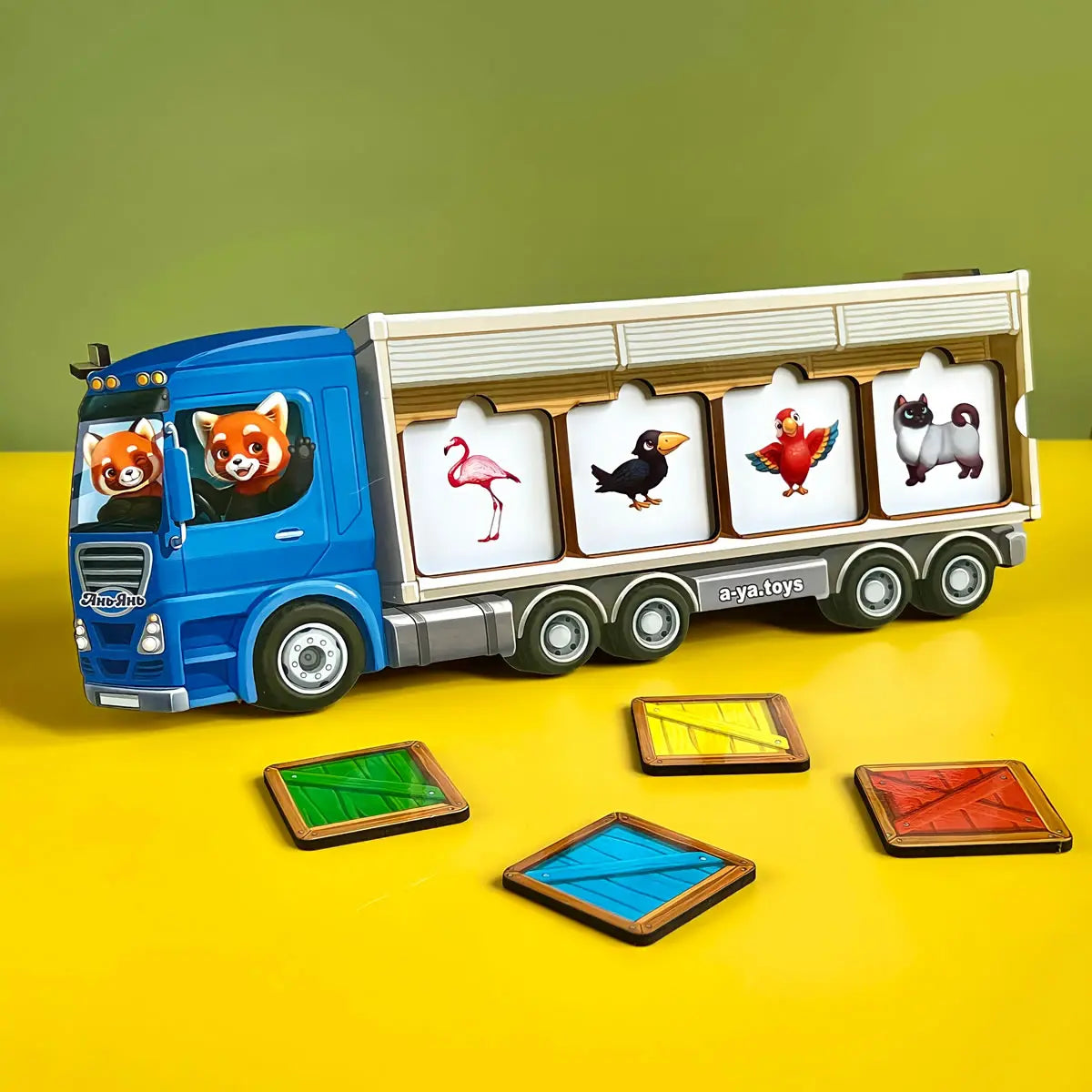 Laste arendav mäng "Neljas liigne“