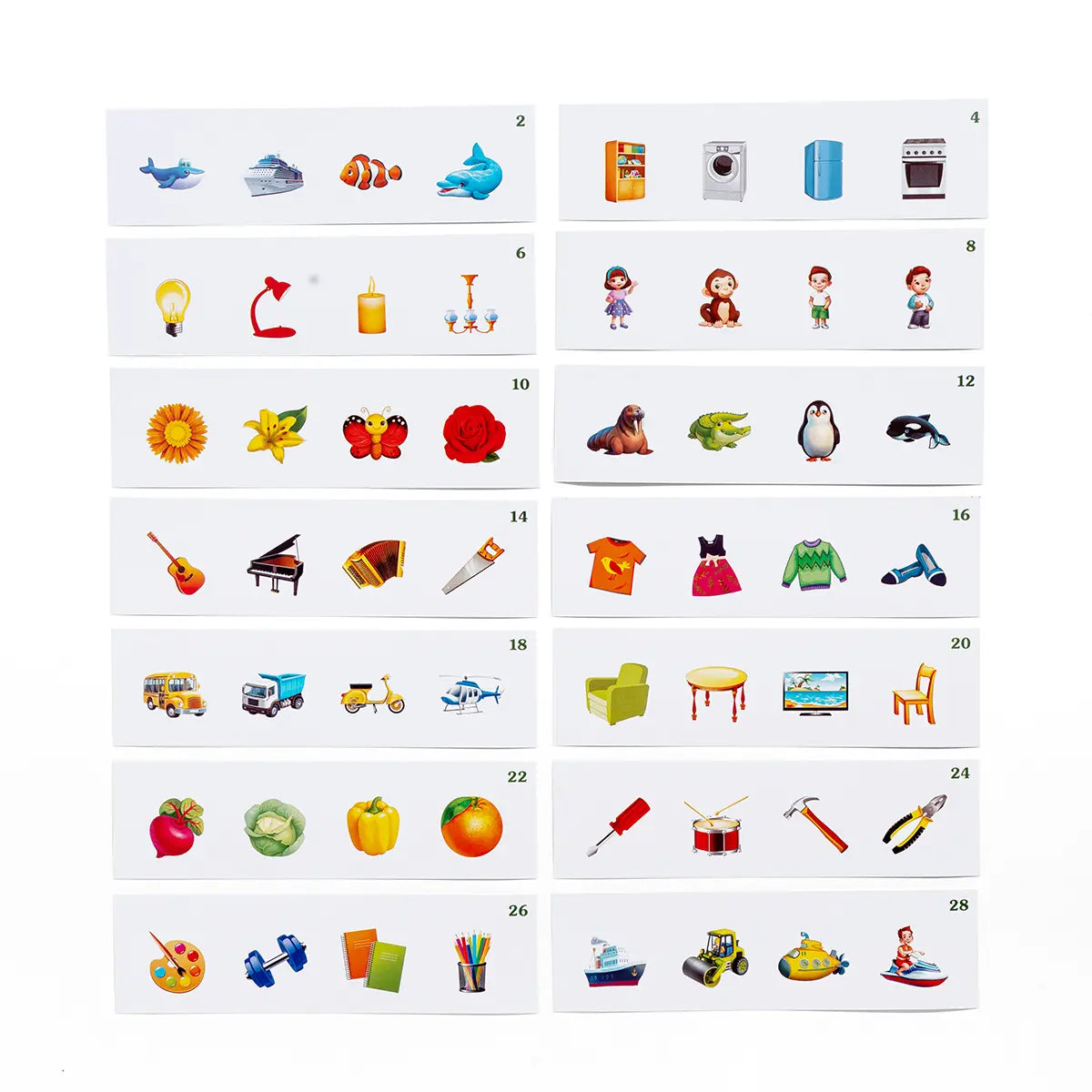 Laste arendav mäng "Neljas liigne“