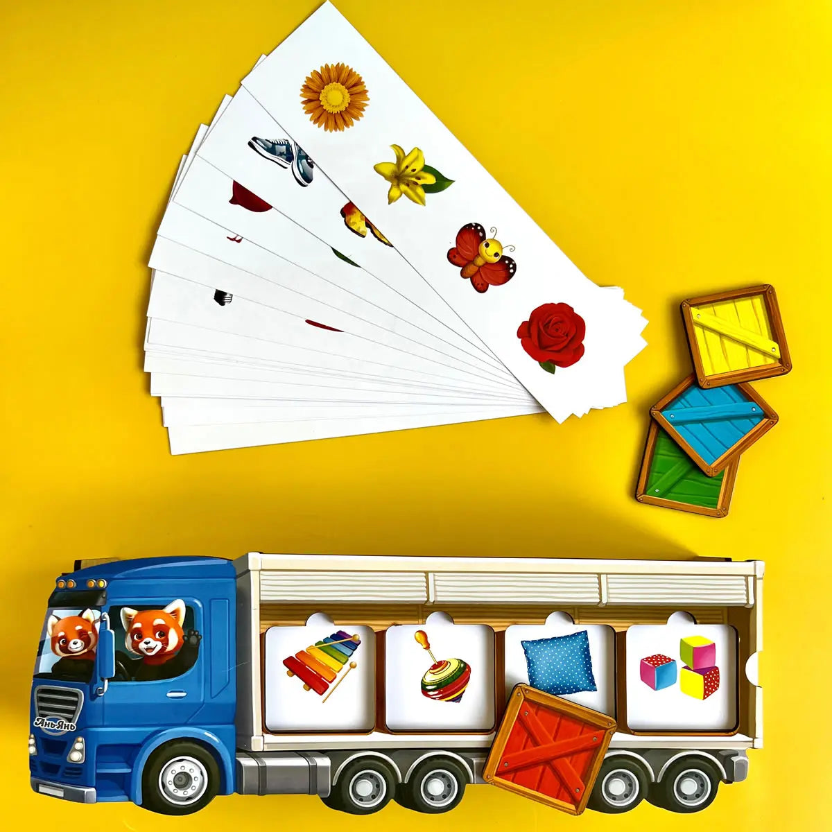 Laste arendav mäng "Neljas liigne“