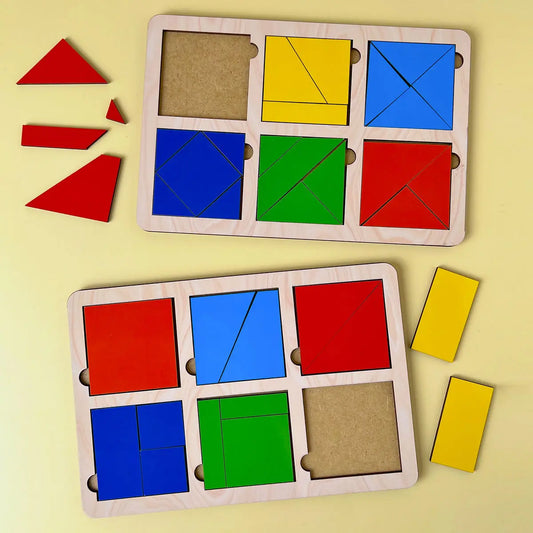 Puidust pusle "Nikitiini ruudud“ – 1. tase