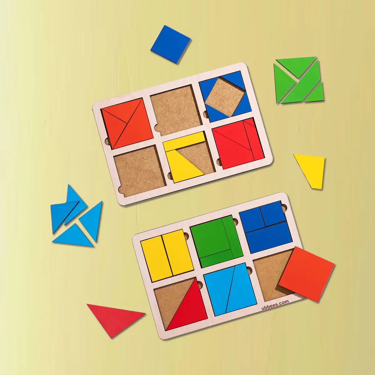 Puidust pusle "Nikitiini ruudud“ – 1. tase