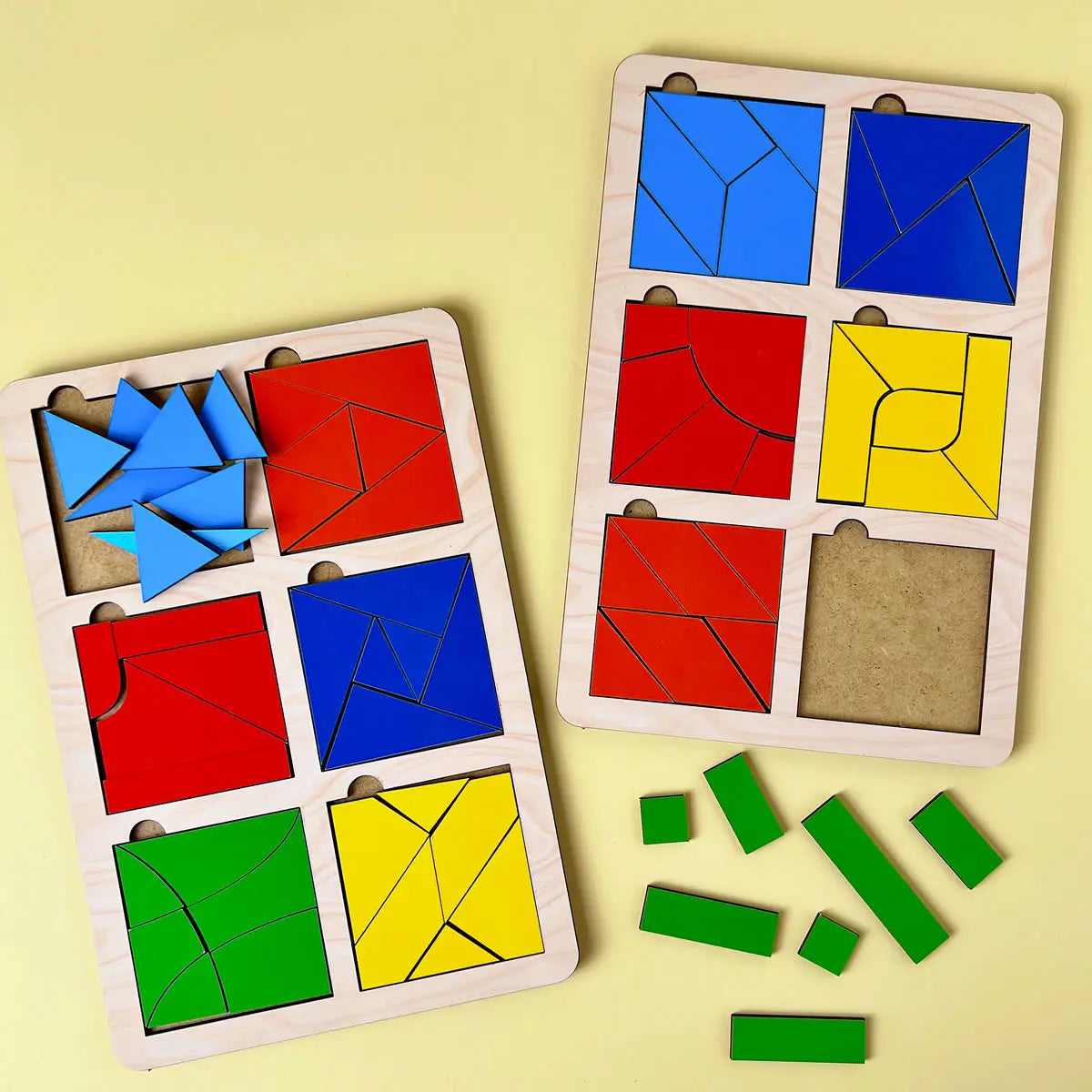 Puidust pusle "Nikitiini ruudud“ – 3. tase