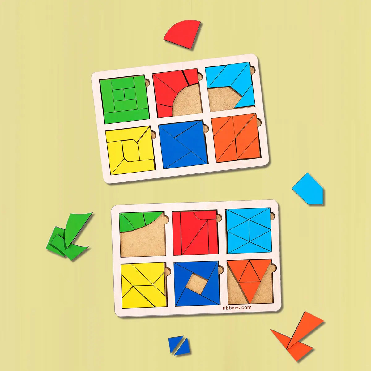 Puidust pusle "Nikitiini ruudud“ – 3. tase