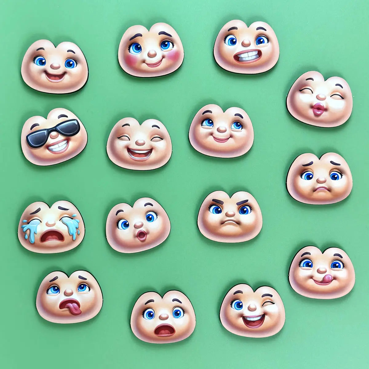 Пазл с карточками "Солнышко, эмоции и цвета" 