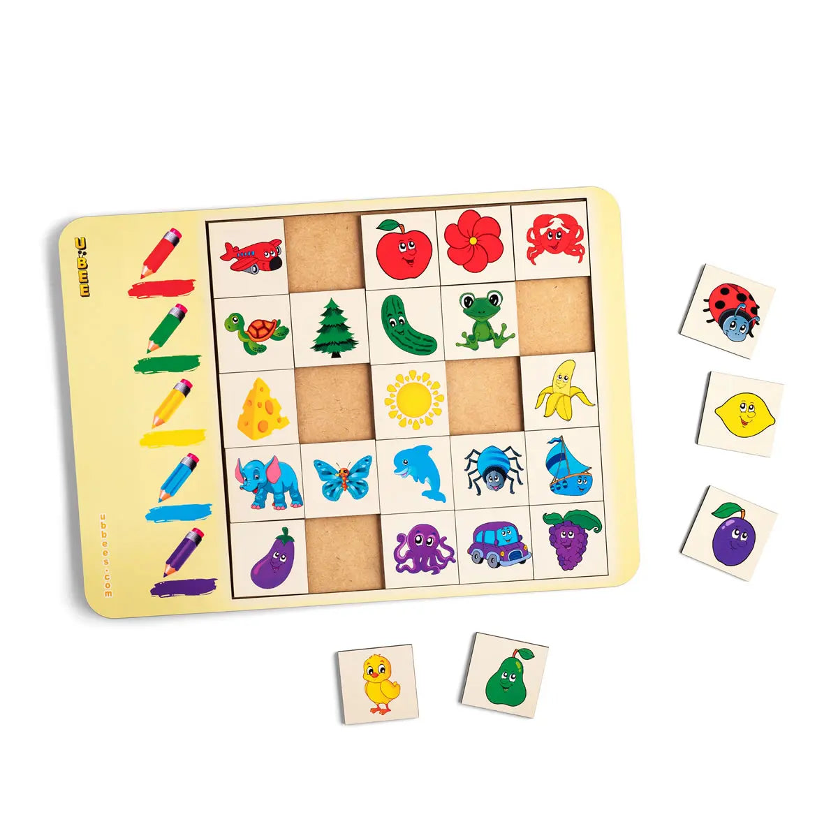 Сортер деревянный  "Ассоциации - цвета" 