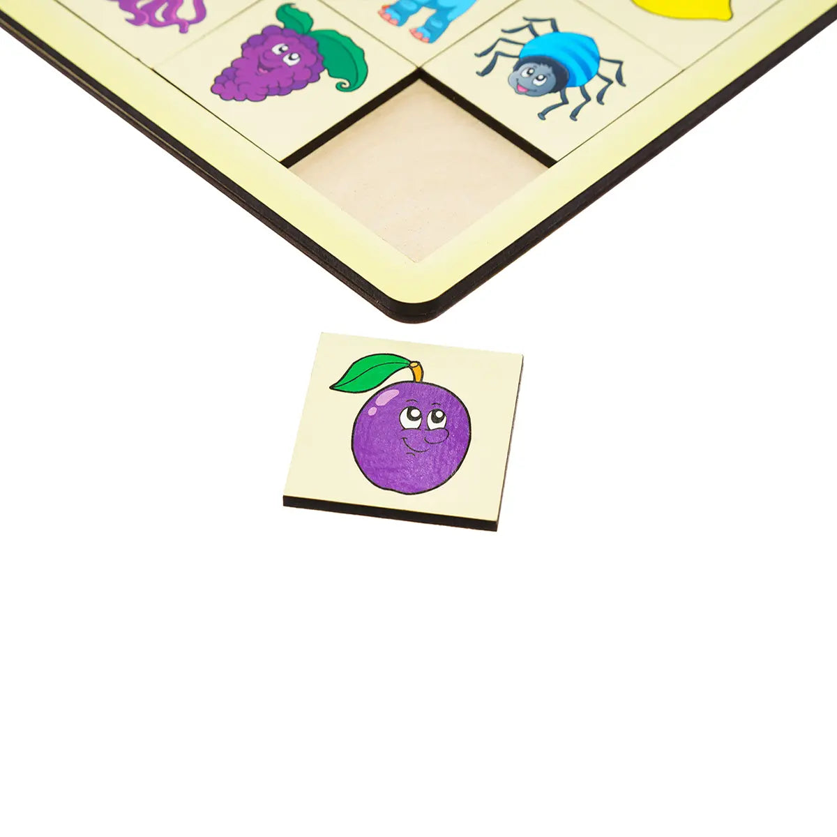 Сортер деревянный  "Ассоциации - цвета" 