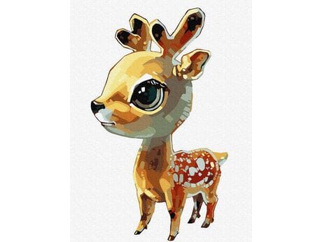 Maalimine numbrite järgi - Bambi 30х40